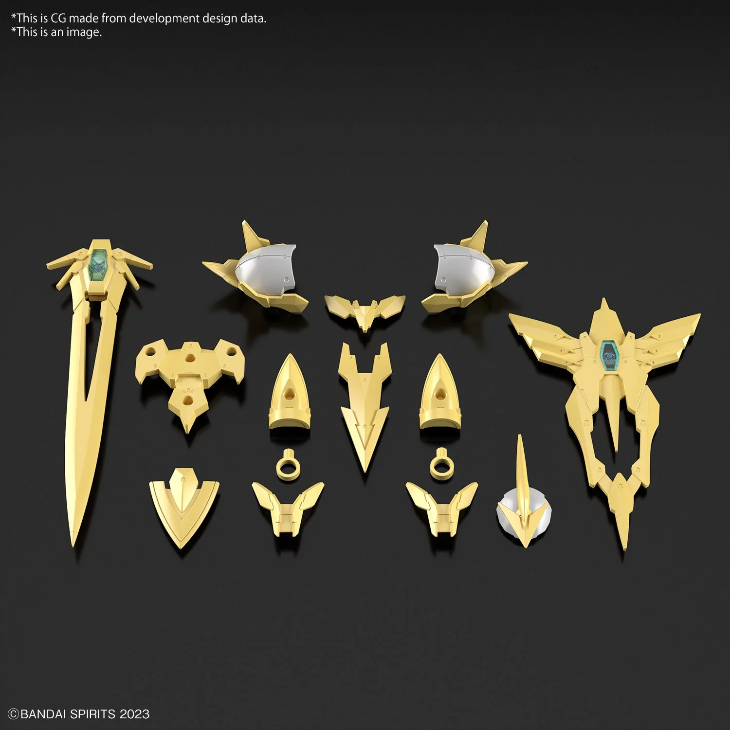 Bandai Hobby 30MF CLASS UP ARMOR (LIBER HOLY KNIGHT) - Image 3