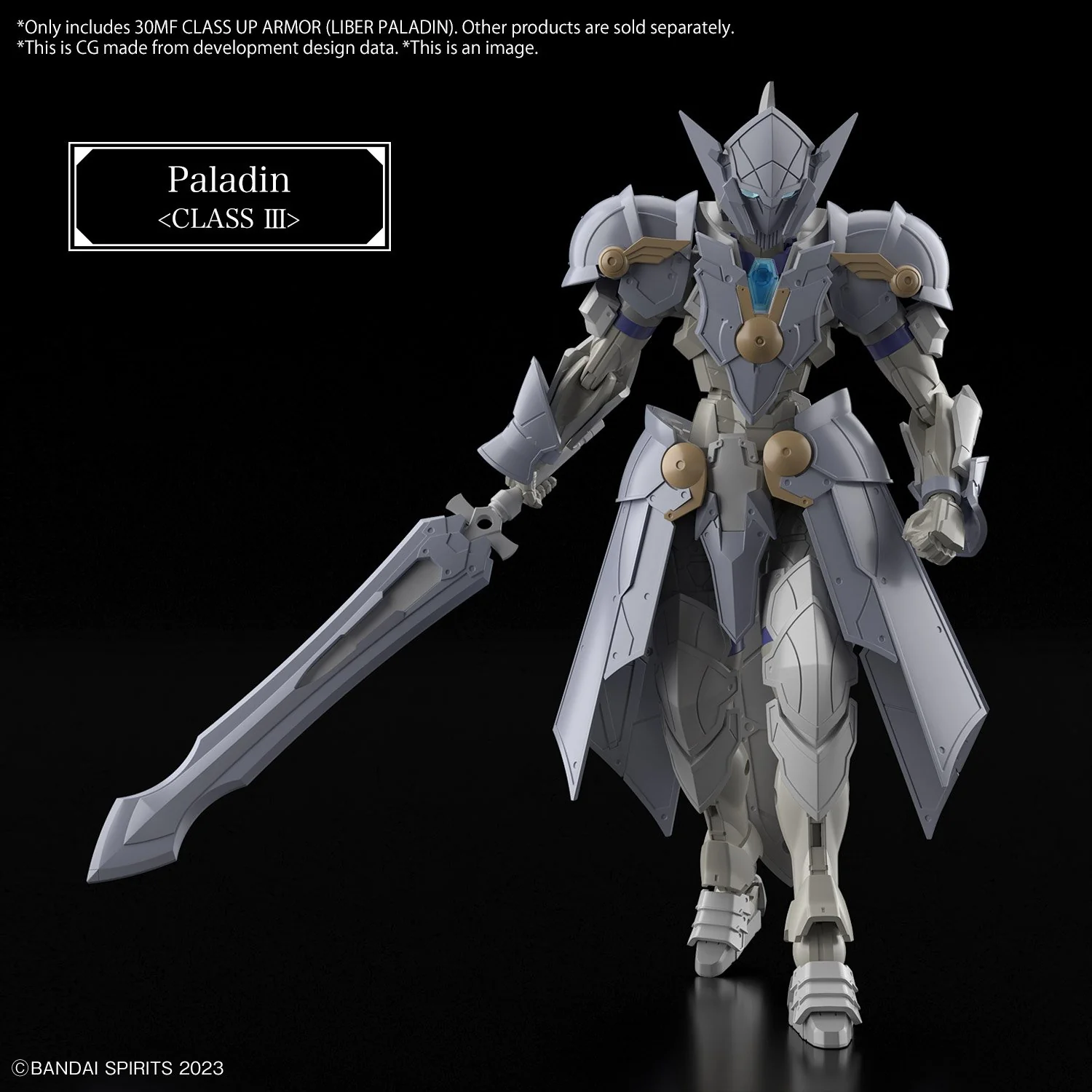 Bandai Hobby 30MF CLASS UP ARMOR (LIBER PALADIN) - Image 3
