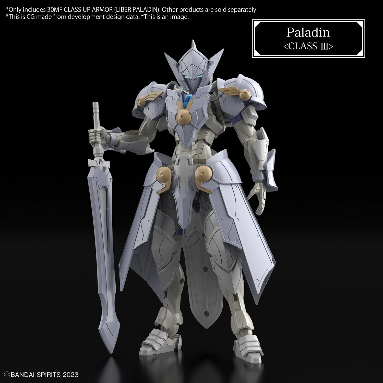 Bandai Hobby 30MF CLASS UP ARMOR (LIBER PALADIN) - Image 5