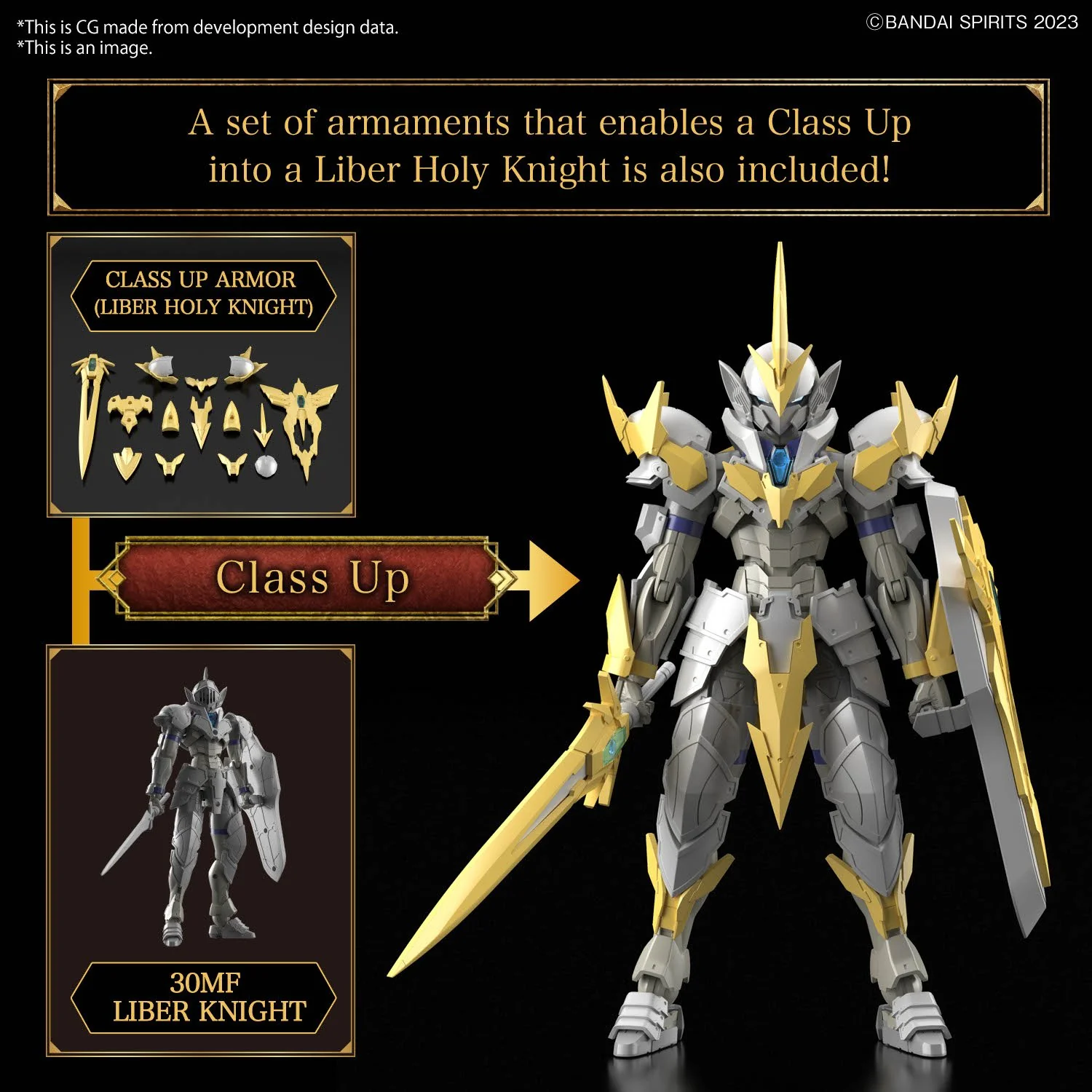 Bandai Hobby 30MF LIBER HOLY KNIGHT - Image 5