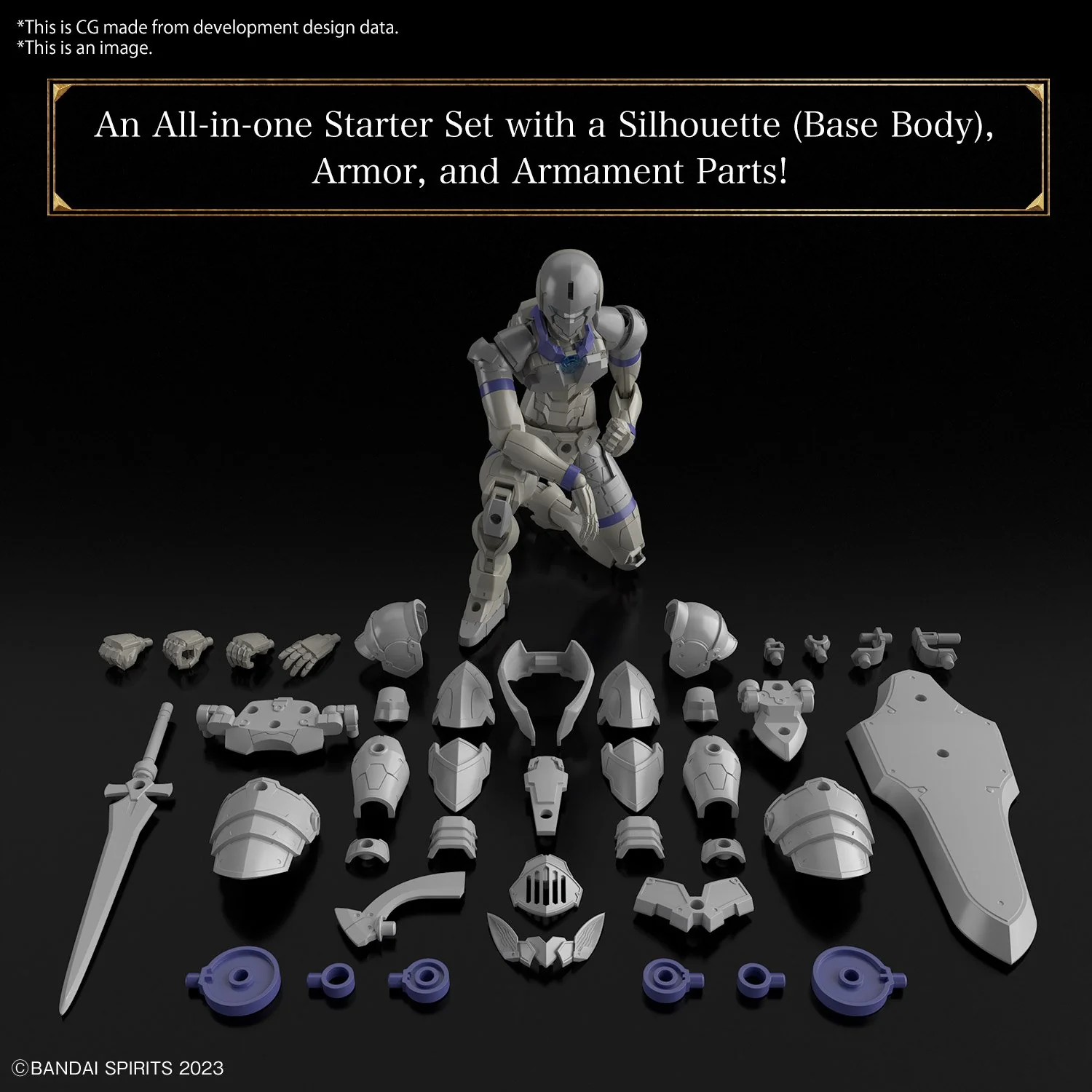 Bandai Hobby 30MF LIBER KNIGHT - Image 7