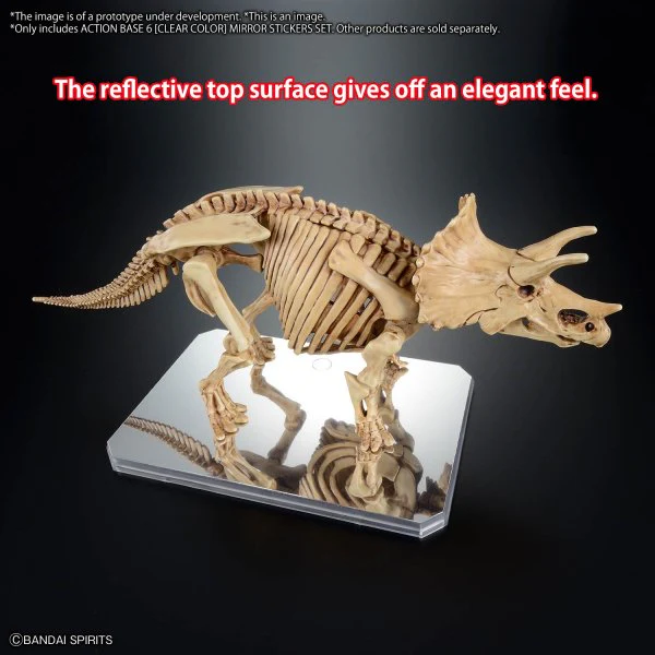 ACTION BASE 6 [CLEAR COLOR] MIRROR STICKERS SET - Image 3