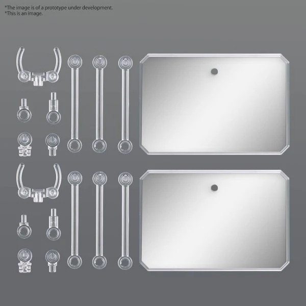 ACTION BASE 6 [CLEAR COLOR] MIRROR STICKERS SET - Image 5