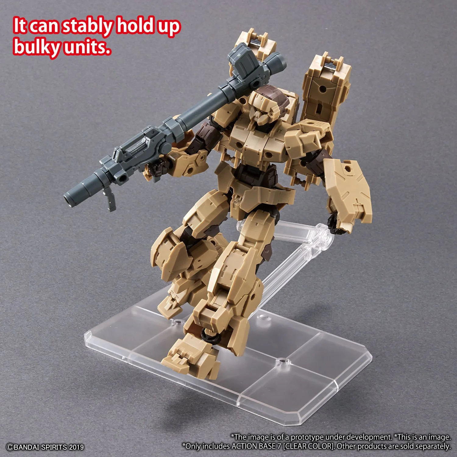 BANDAI ACTION BASE 7 [CLEAR COLOR] - Image 6