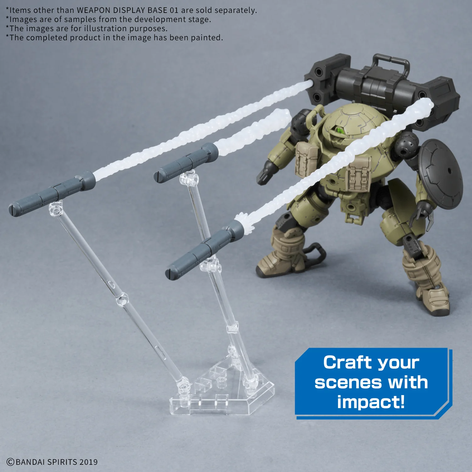 BANDAI ACTION WEAPON DISPLAY BASE 01 - Image 5