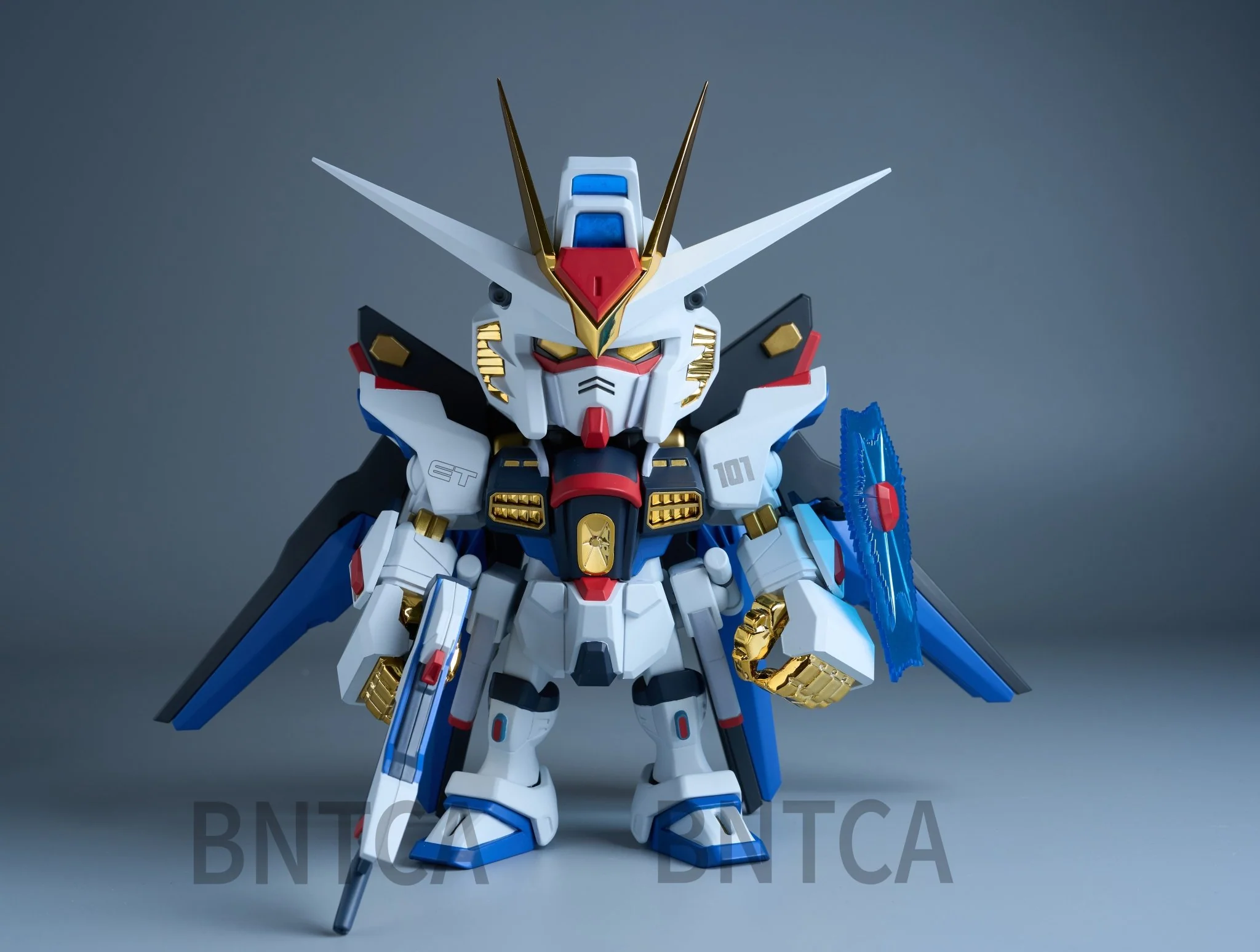 Bandai Hobby Bandai BNESH Q MSV QMSV Mini Strike Freedom Gundam & ∞ Justice Gundam "Gundam SEED Destiny" (Box/8) - Image 3