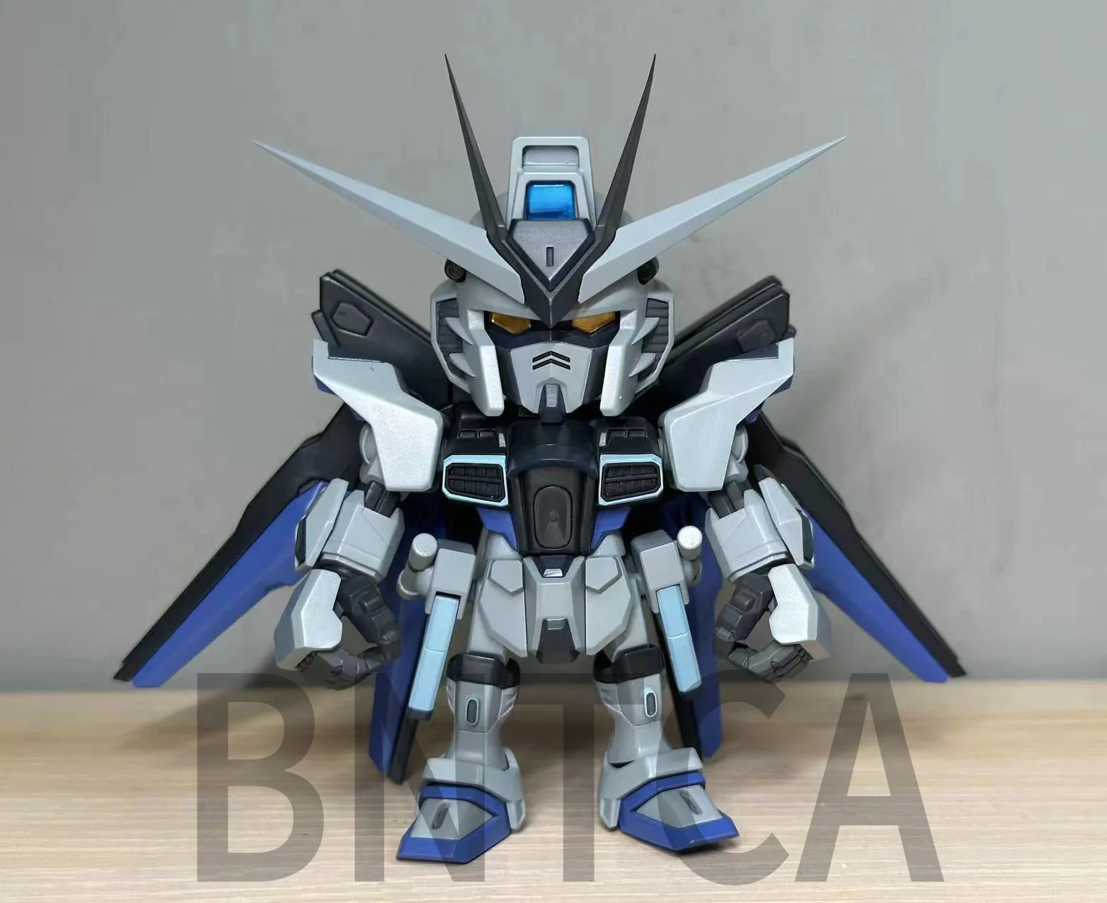 Bandai Hobby Bandai BNESH Q MSV QMSV Mini Strike Freedom Gundam & ∞ Justice Gundam "Gundam SEED Destiny" (Box/8) - Image 4