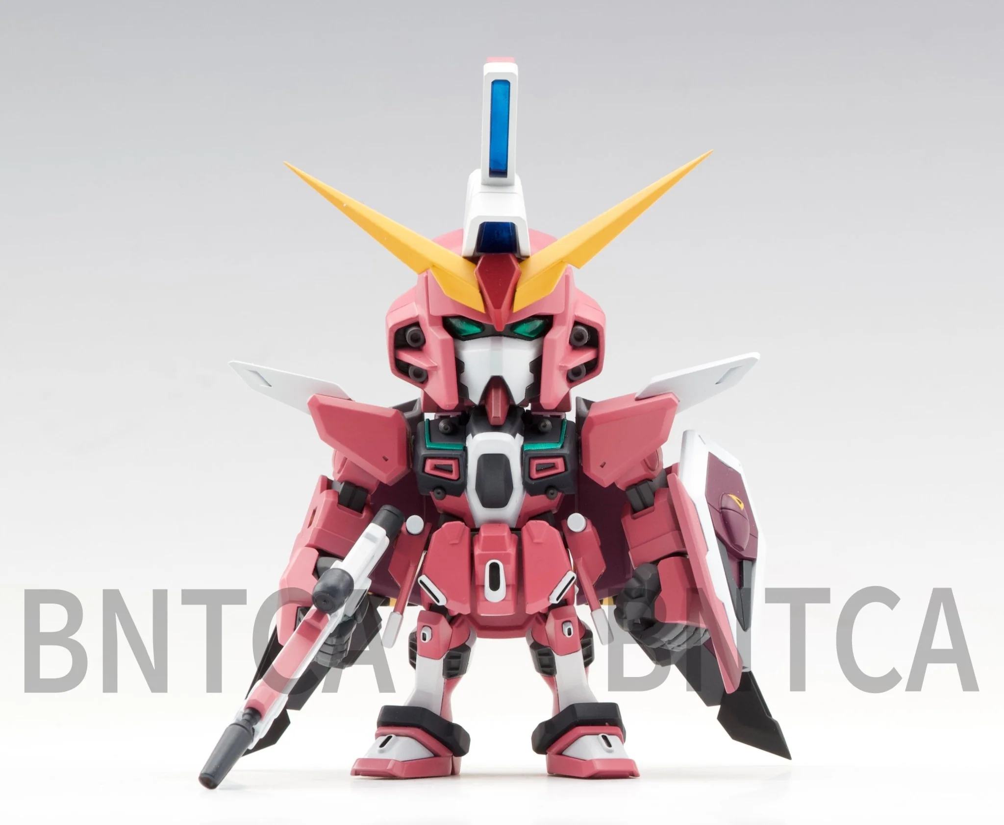 Bandai Hobby Bandai BNESH Q MSV QMSV Mini Strike Freedom Gundam & ∞ Justice Gundam "Gundam SEED Destiny" (Box/8) - Image 6