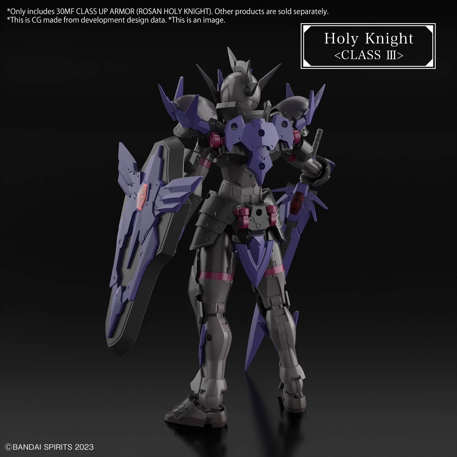 Bandai Hobby BANDAI Hobby 30MF CLASS UP ARMOR (ROSAN HOLY KNIGHT) - Image 5