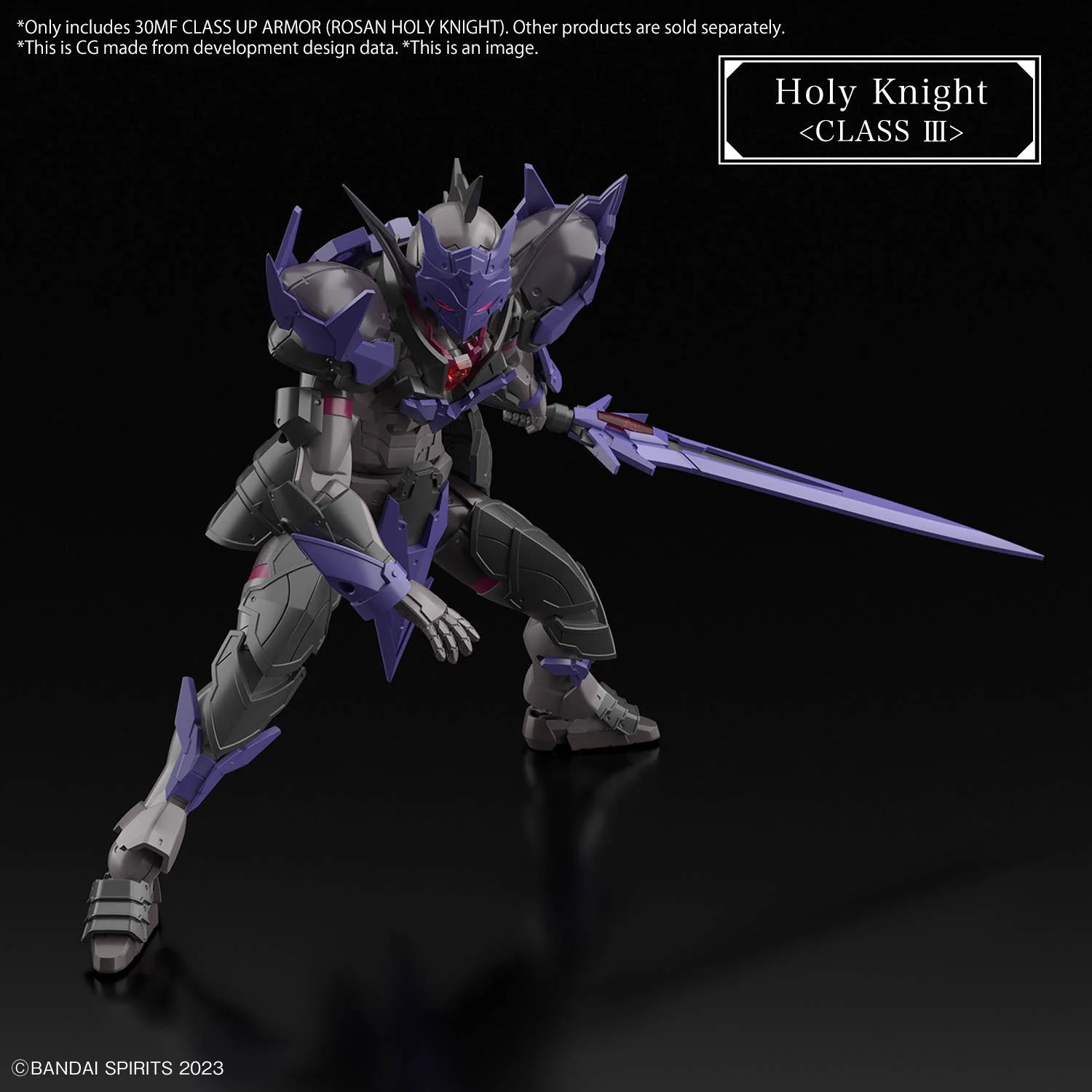Bandai Hobby BANDAI Hobby 30MF CLASS UP ARMOR (ROSAN HOLY KNIGHT) - Image 6