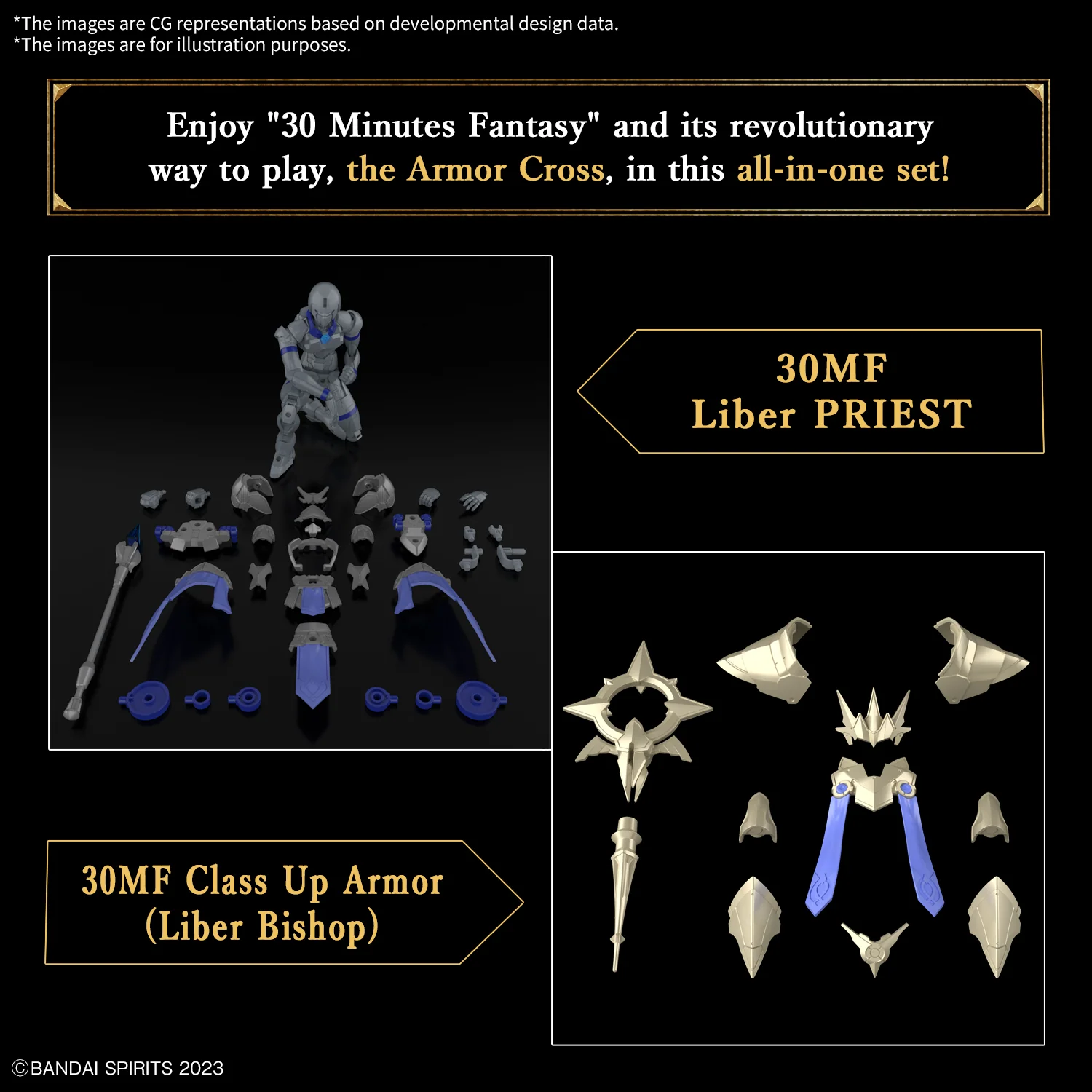 Bandai Hobby BANDAI Hobby 30MF LIBER BISHOP - Image 5