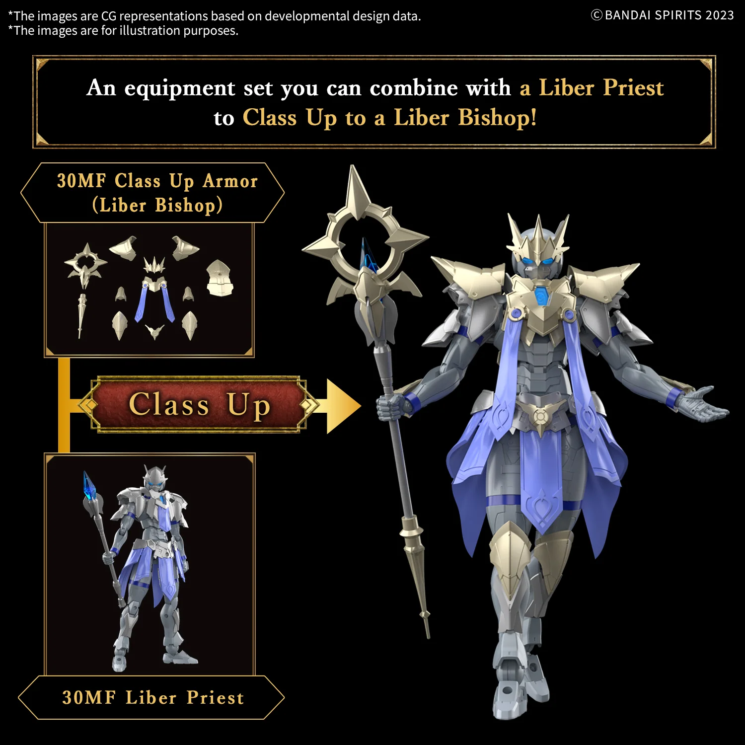 Bandai Hobby BANDAI Hobby 30MF LIBER BISHOP - Image 9