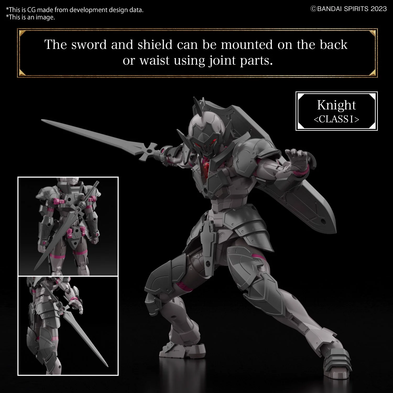 Bandai Hobby BANDAI Hobby 30MF ROSAN KNIGHT - Image 3