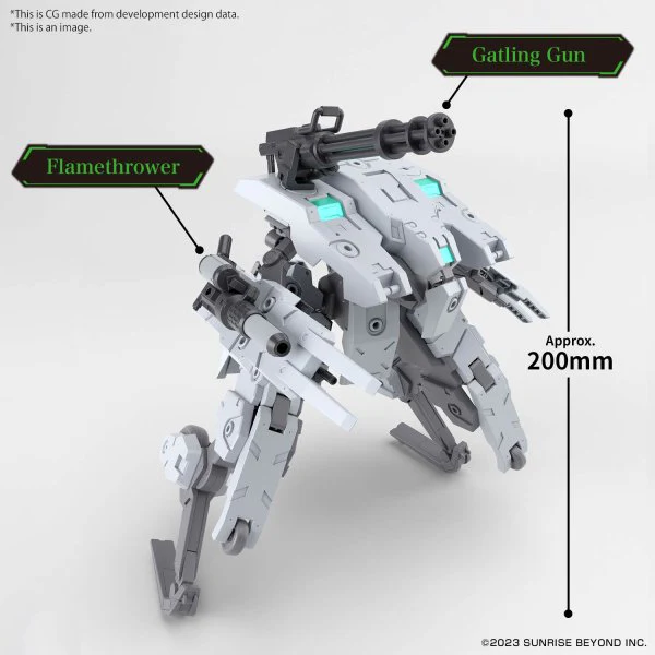 Bandai Hobby BANDAI Hobby HG 1/72 BUNYIP GINGA - Image 9