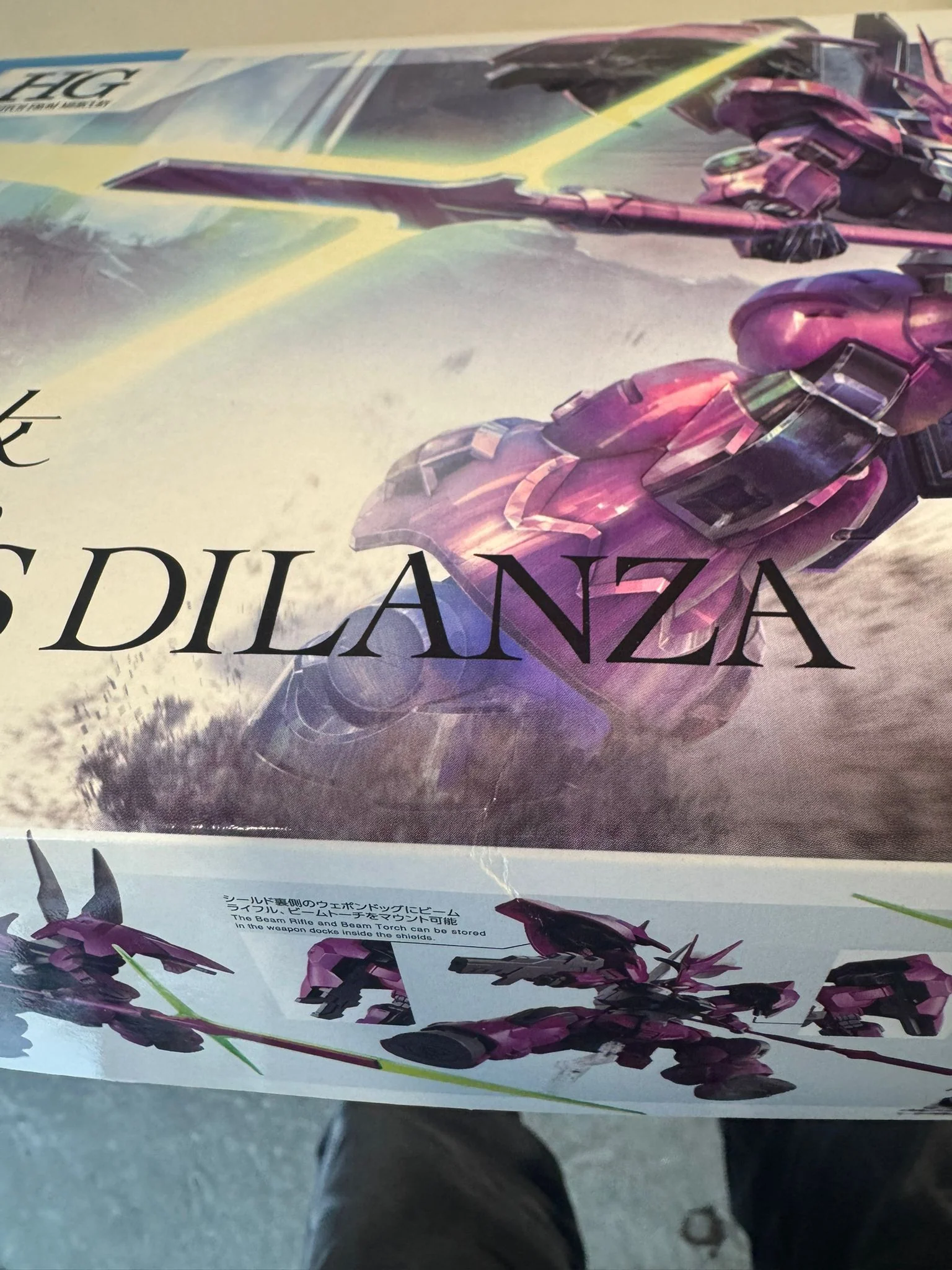 Bandai Hobby HGTWFM #04 Guel's Dilanza(2022)    1/144 (Damaged Box)
