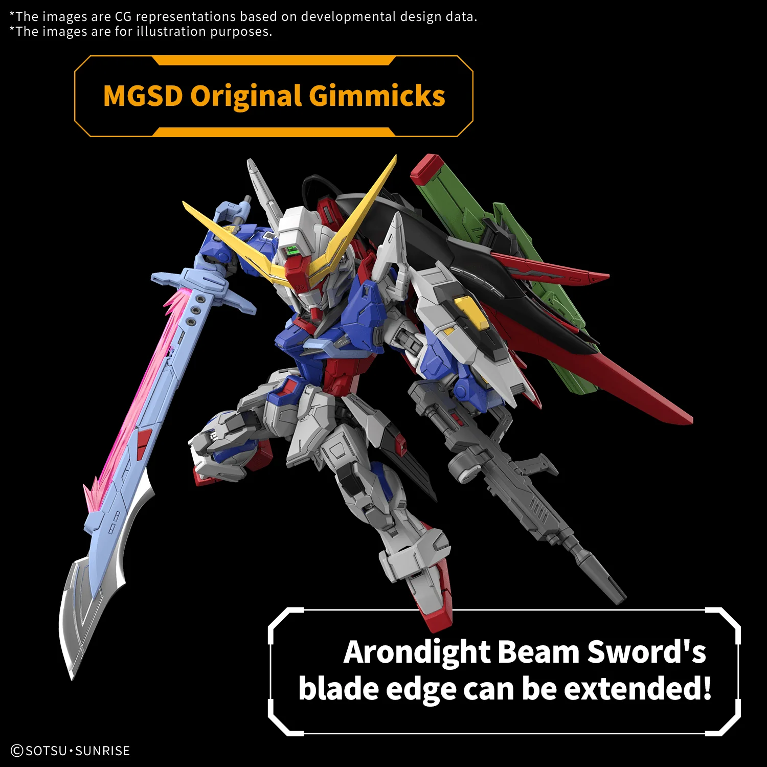 Bandai Hobby MGSD DESTINY GUNDAM(2026) (Damaged Box) - Image 16
