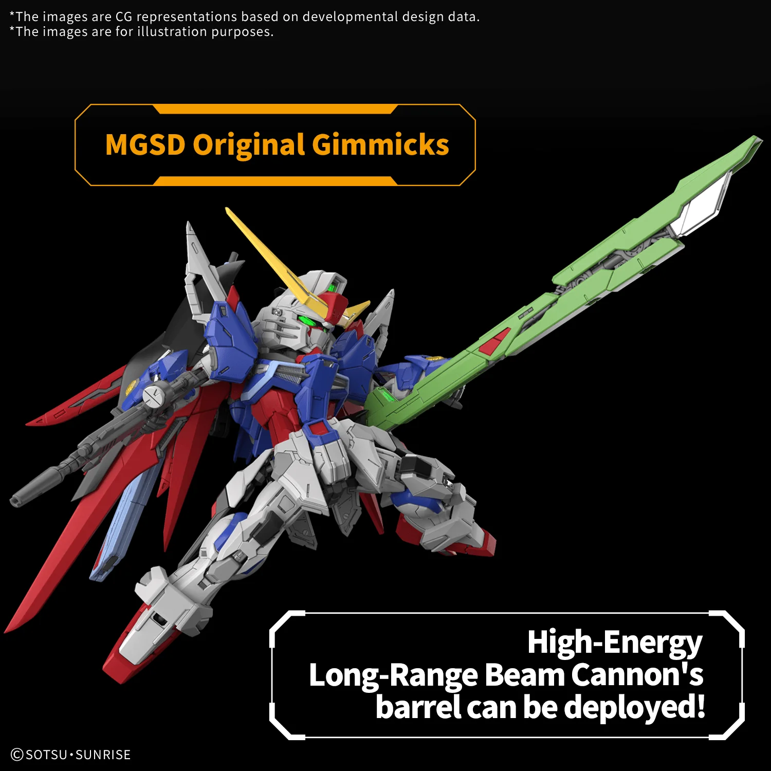 Bandai Hobby MGSD DESTINY GUNDAM(2026) (Damaged Box) - Image 19