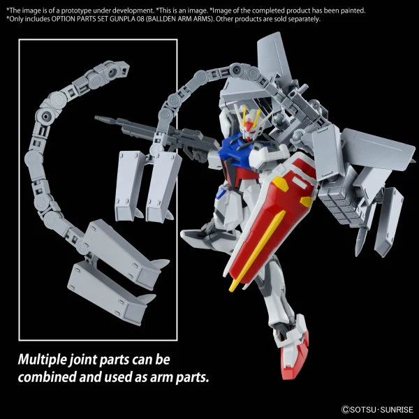 Bandai Hobby OPTION PARTS SET GUNPLA 08 (BALLDEN ARM ARMS)(2024) - Image 2