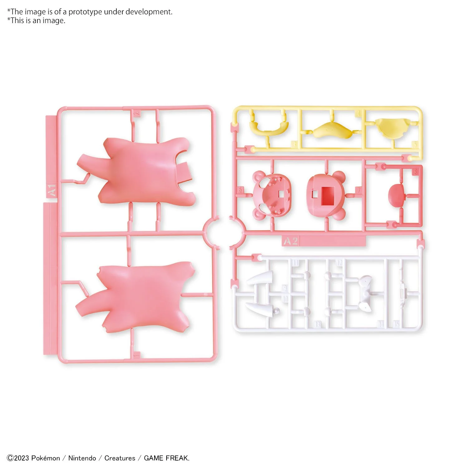 BANDAI Pokémon Model Kit QUICK!! 15 SLOWPOKE - Image 3