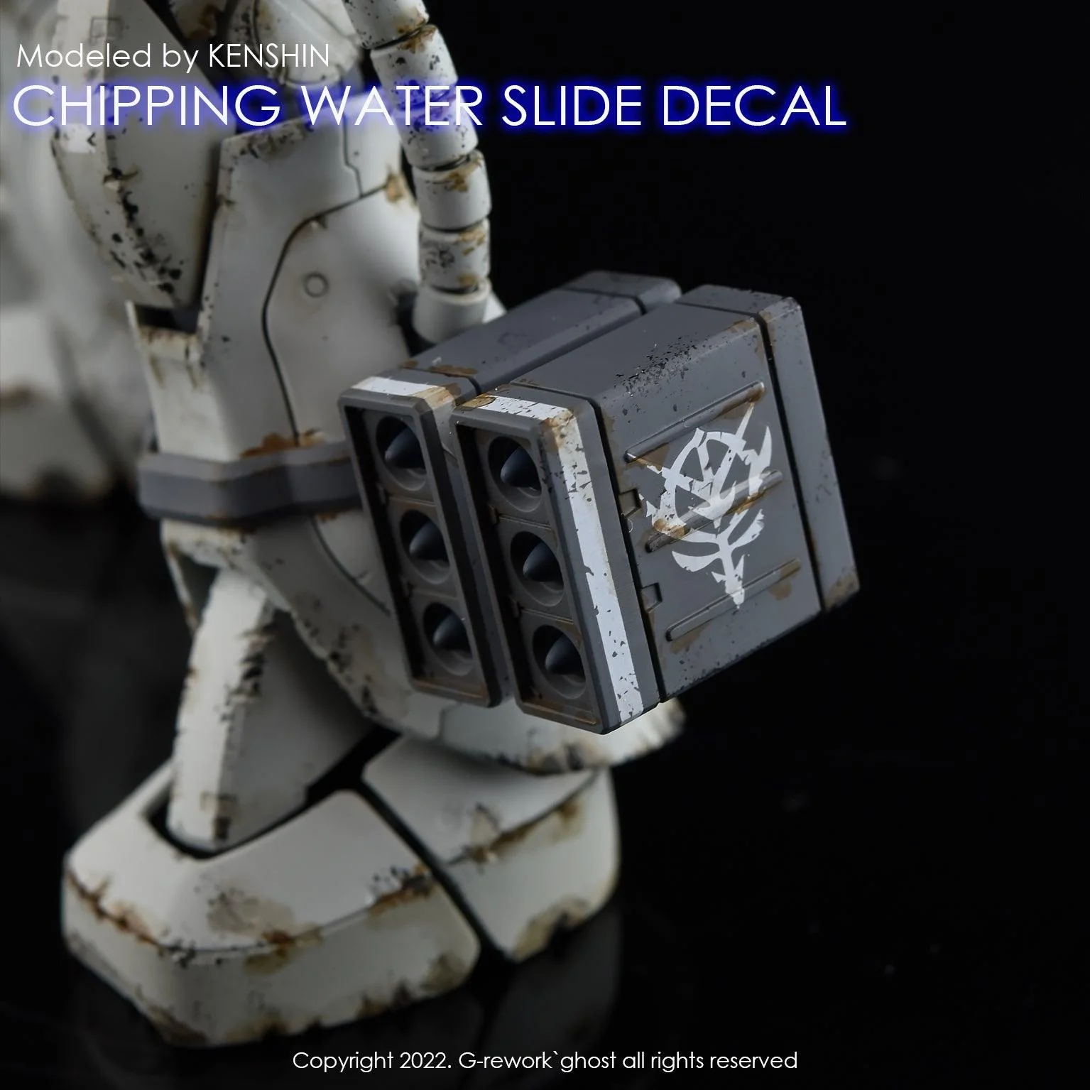 G-Rework CHIPPING DECAL_EFF_01_WHITE - Image 6