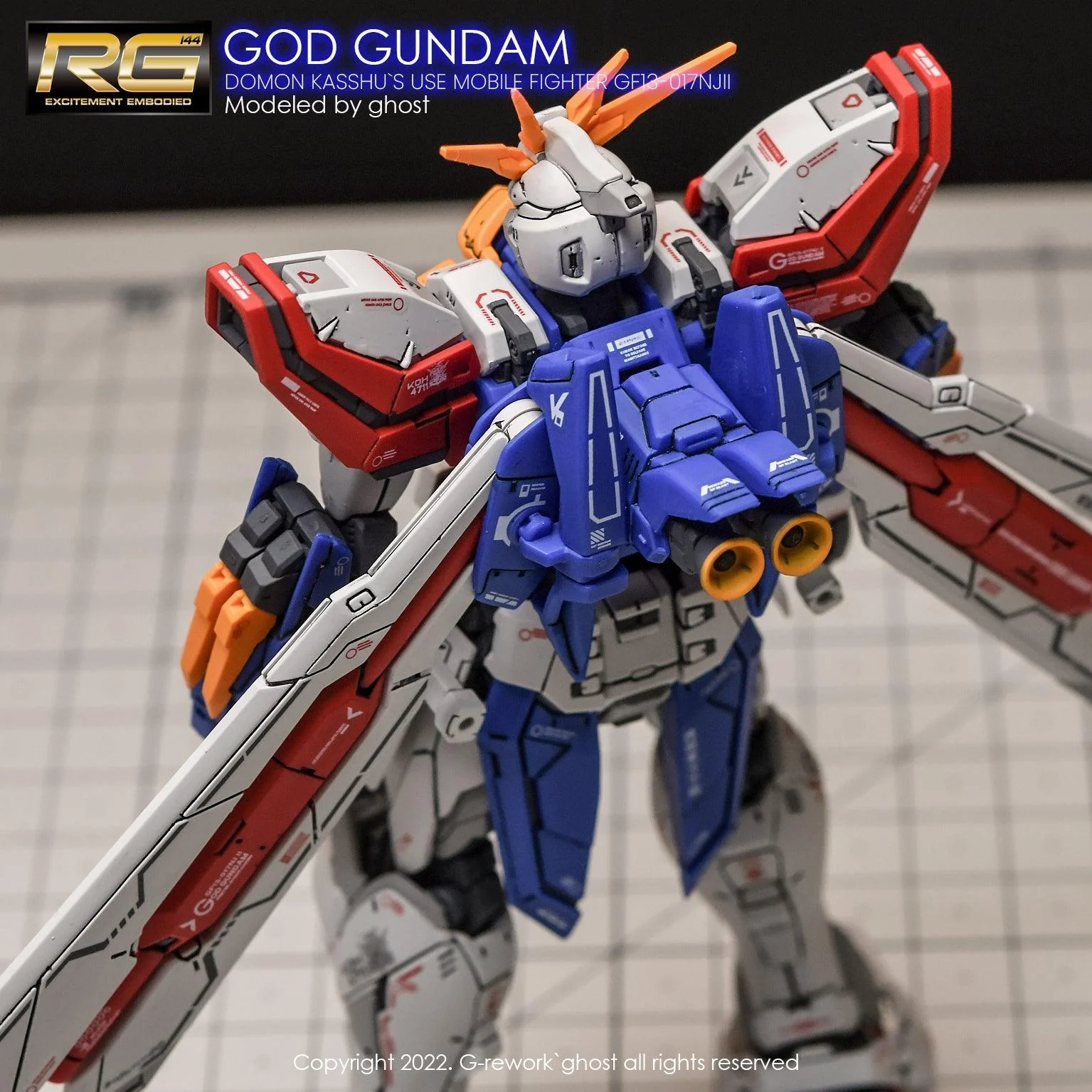 G-Rework [RG] GOD GUNDAM - Image 16