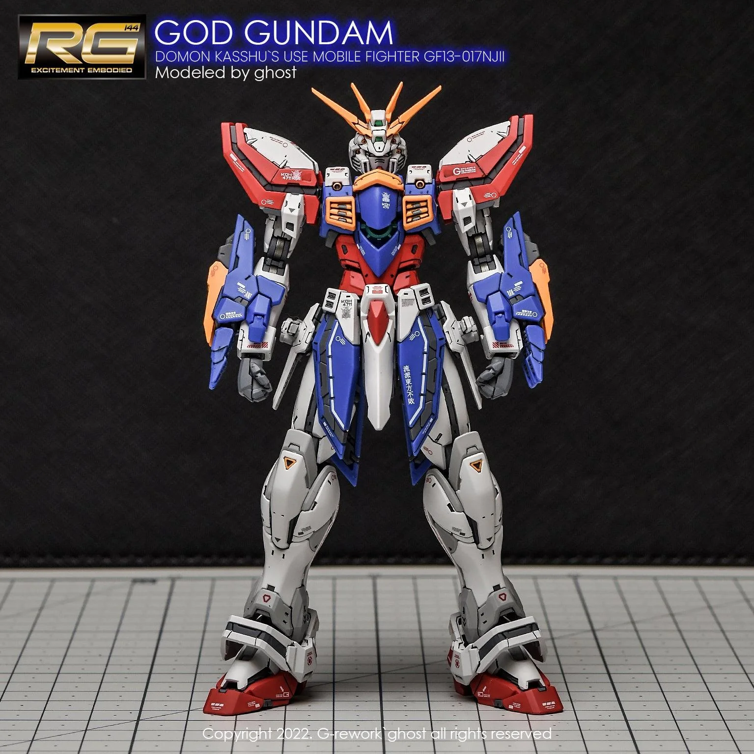 G-Rework [RG] GOD GUNDAM - Image 3
