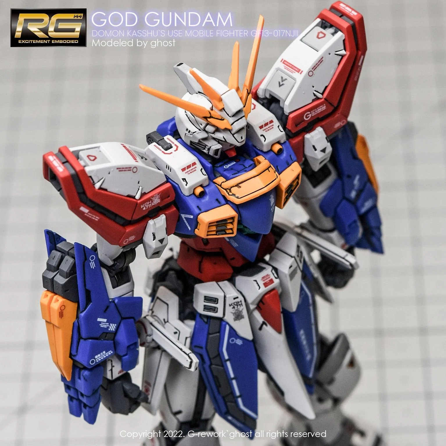 G-Rework [RG] GOD GUNDAM - Image 8