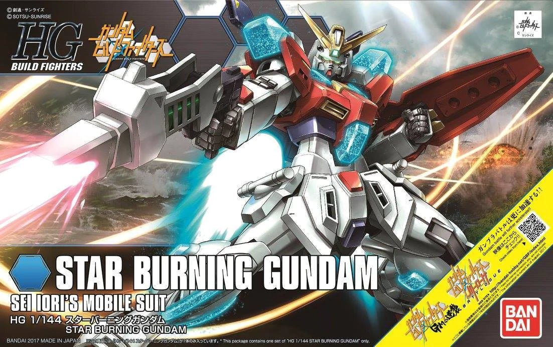 Bandai Hobby HGBF #58 Star Burning Gundam (2017) 1/144