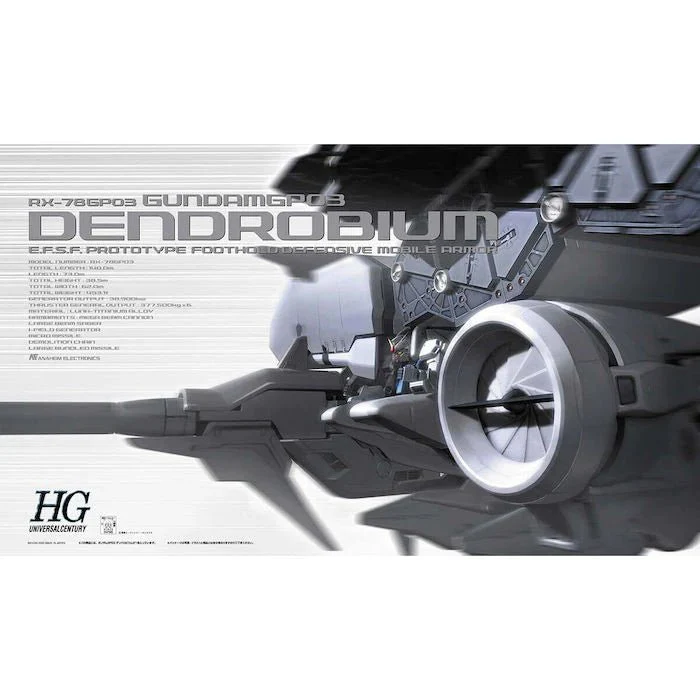 Bandai Hobby HGUC #28 GP03D Dendrobium(2002) 1/144