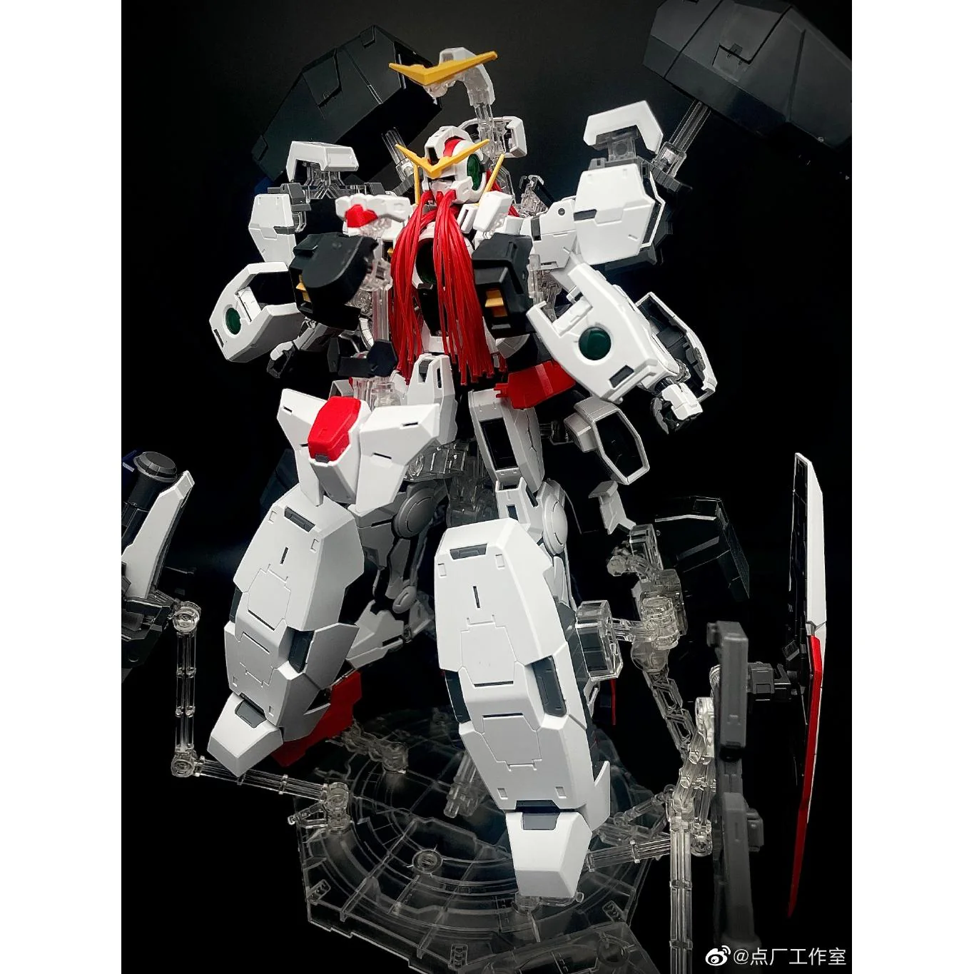 Dian Chang Armor GN-005 Display Stand for MG Gundam Virtue - Image 11