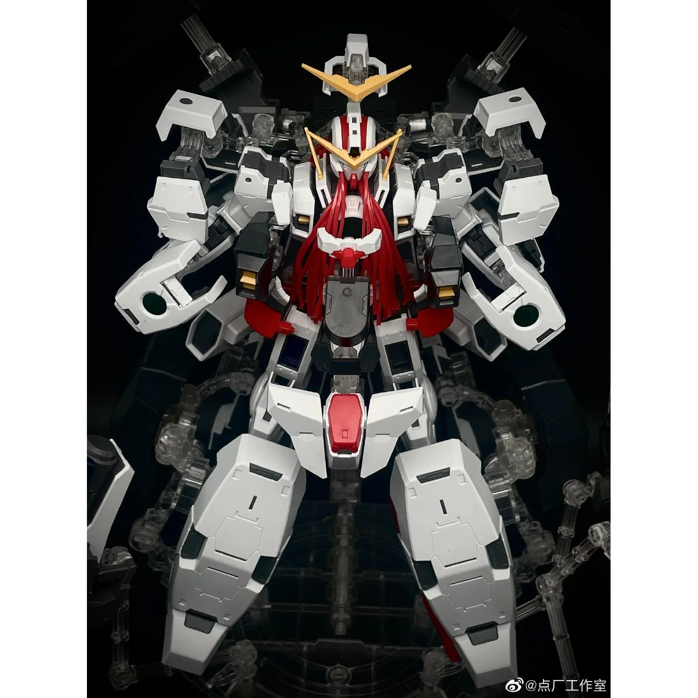Dian Chang Armor GN-005 Display Stand for MG Gundam Virtue - Image 12
