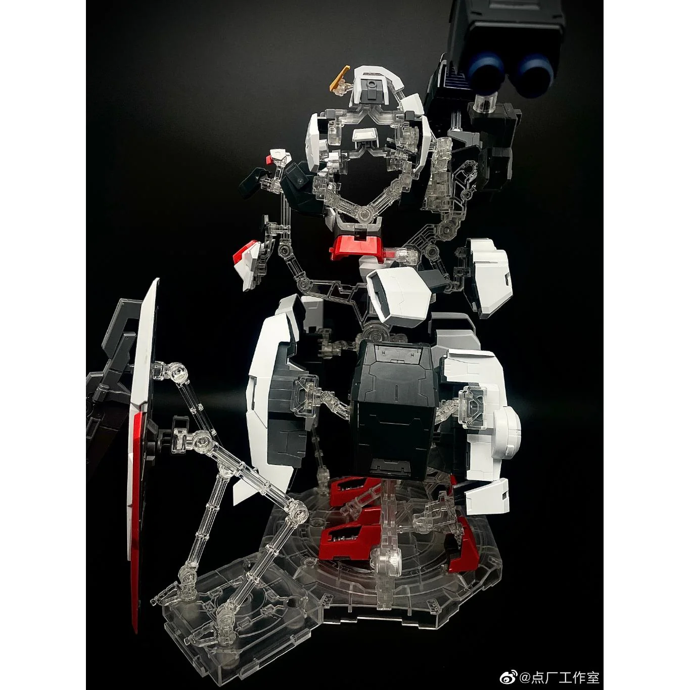 Dian Chang Armor GN-005 Display Stand for MG Gundam Virtue - Image 7