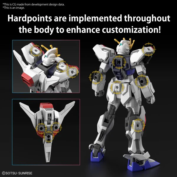 Bandai Hobby ENTRY GRADE 1/144 BUILD STRIKE EXCEED GALAXY - Image 4