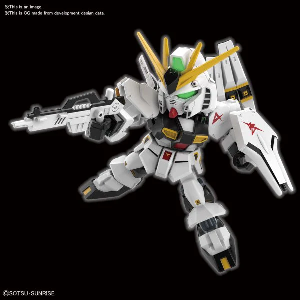 Bandai Hobby SD GUNDAM EX-STANDARD #016 RX-93 V (Nu) GUNDAM - Image 2
