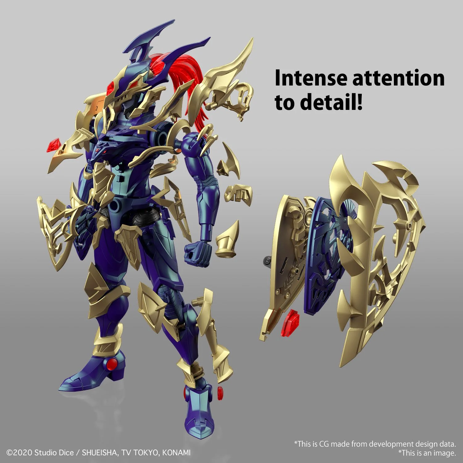 Bandai Hobby Figure-rise Standard Amplified BLACK LUSTER SOLDIER - Image 3