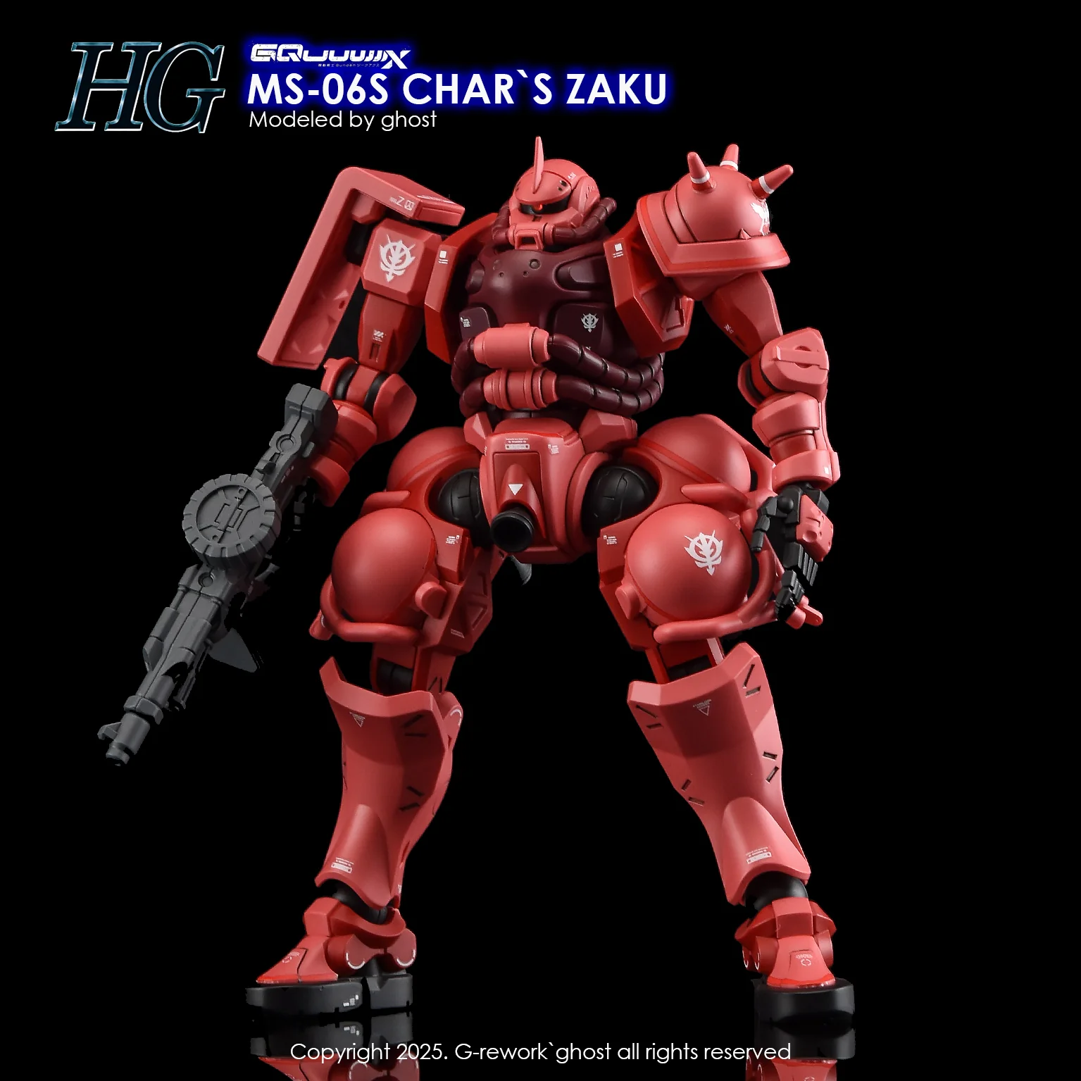G-Rework Decal [HG] [GQX] CHAR`S ZAKU - Image 3