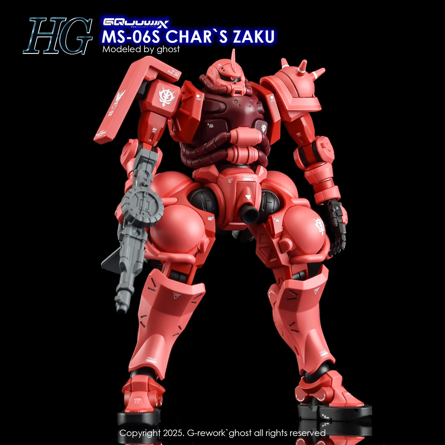 G-Rework Decal [HG] [GQX] CHAR`S ZAKU - Image 4