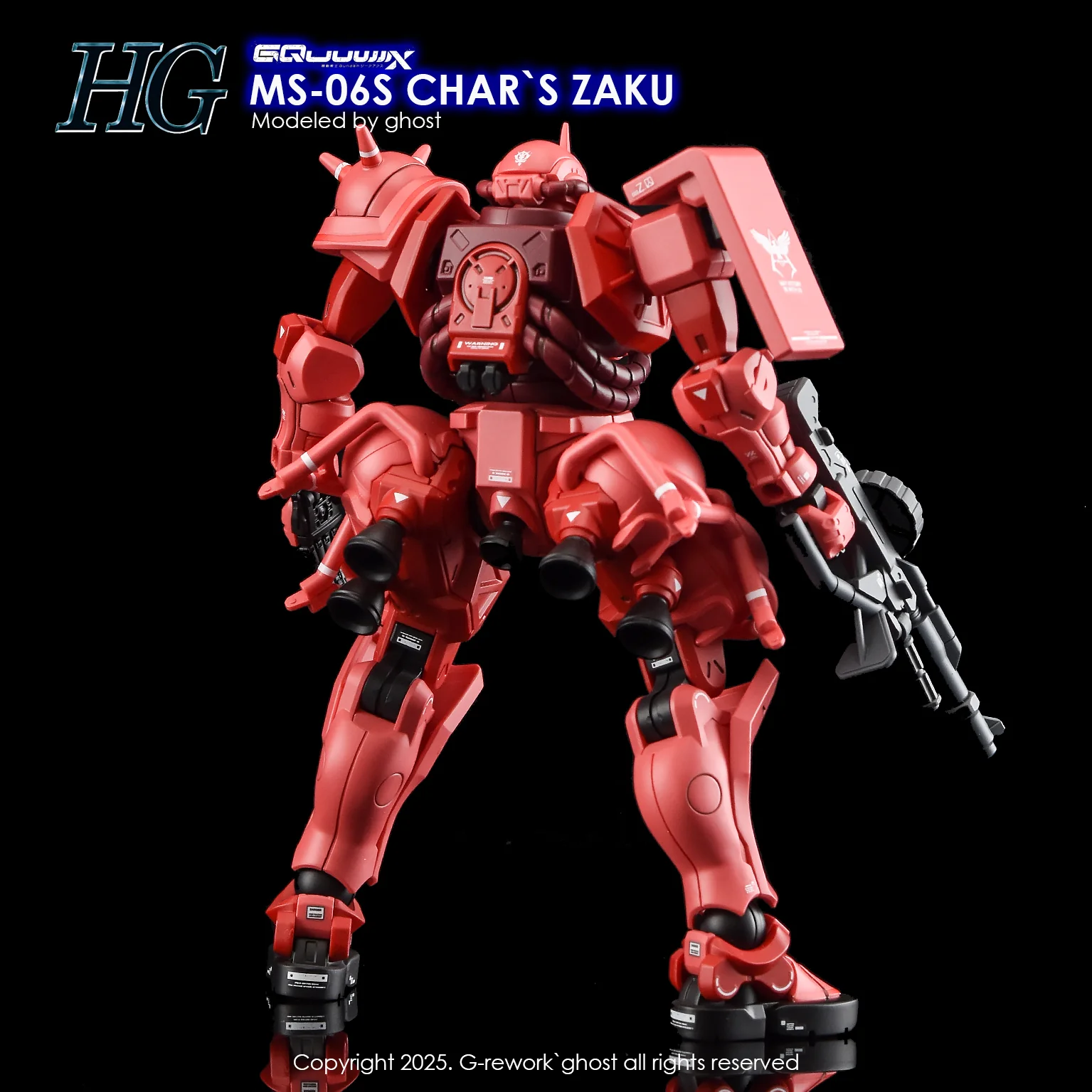G-Rework Decal [HG] [GQX] CHAR`S ZAKU - Image 5
