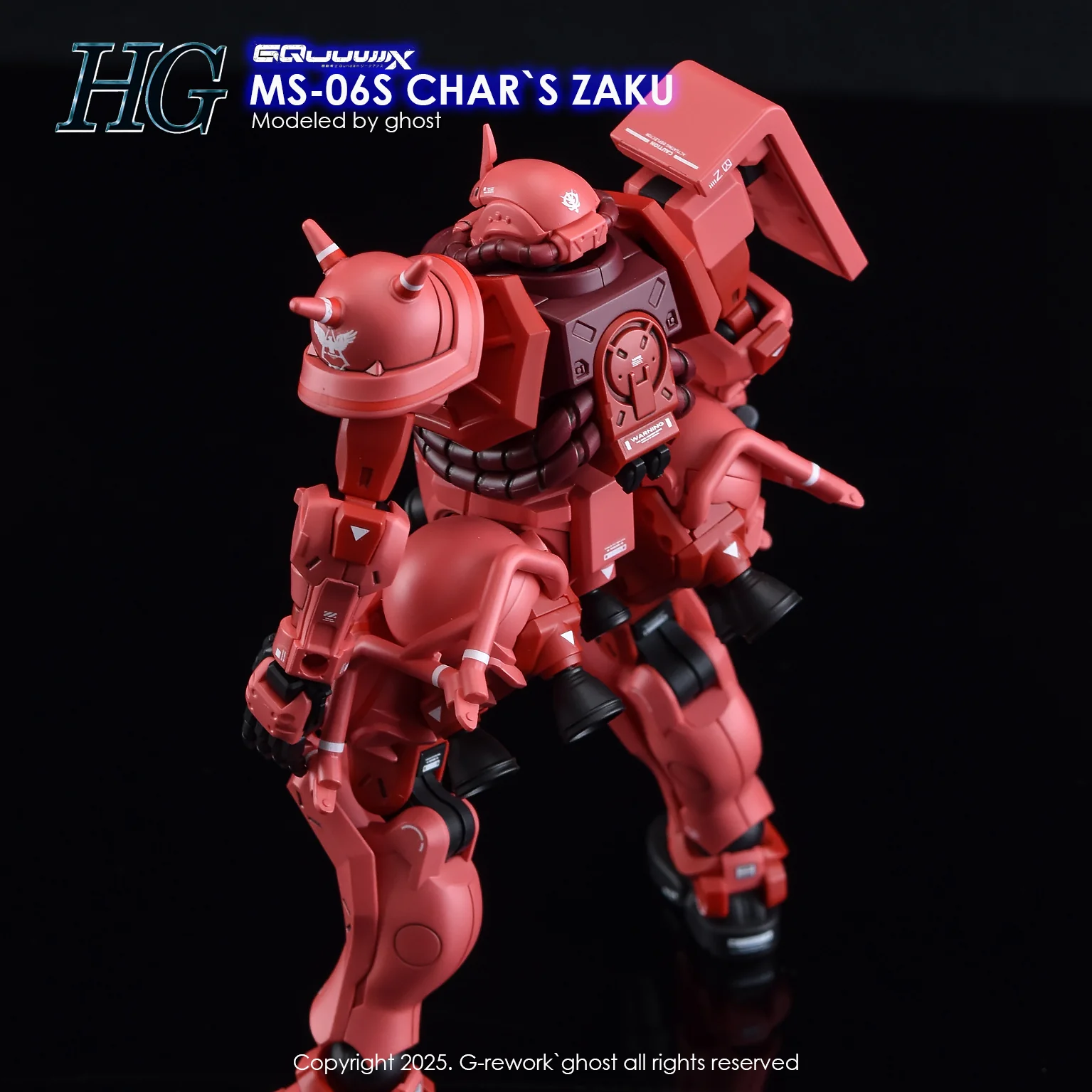 G-Rework Decal [HG] [GQX] CHAR`S ZAKU - Image 6