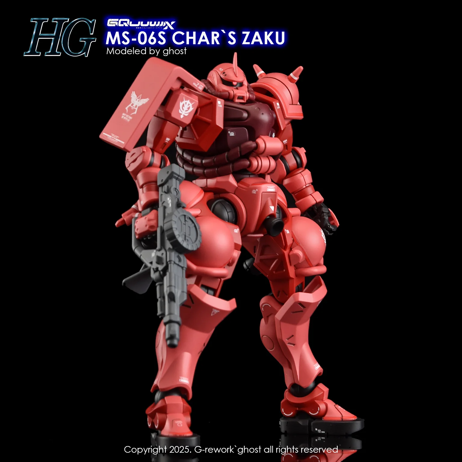 G-Rework Decal [HG] [GQX] CHAR`S ZAKU - Image 7