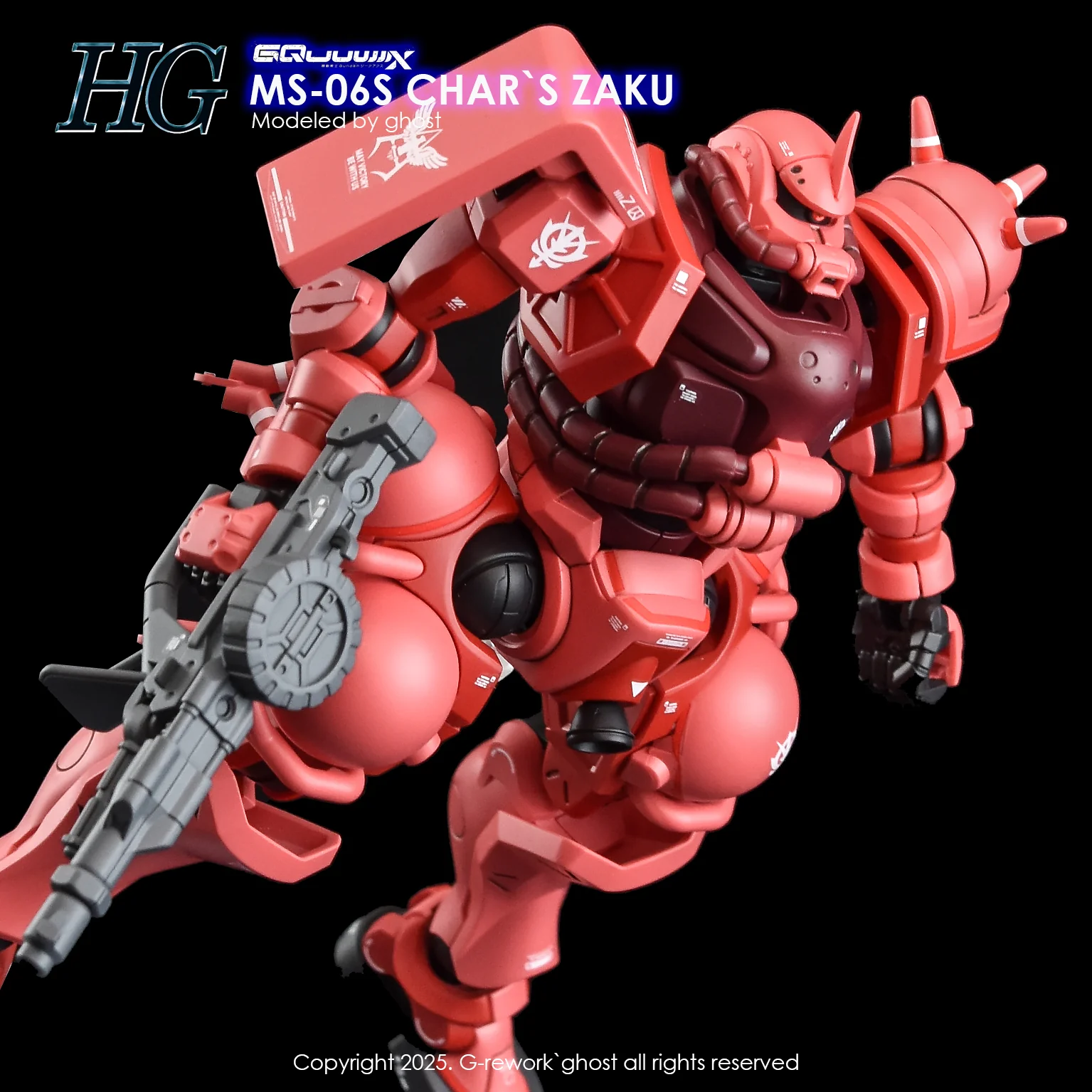 G-Rework Decal [HG] [GQX] CHAR`S ZAKU - Image 8