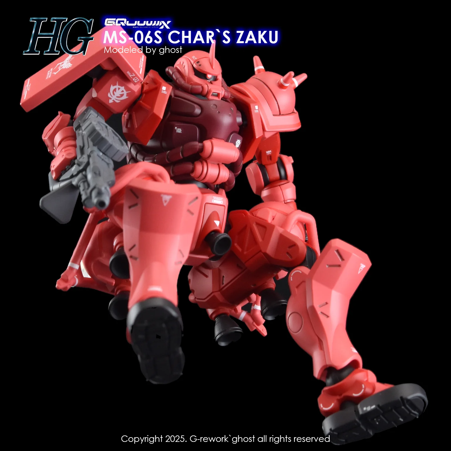 G-Rework Decal [HG] [GQX] CHAR`S ZAKU - Image 9