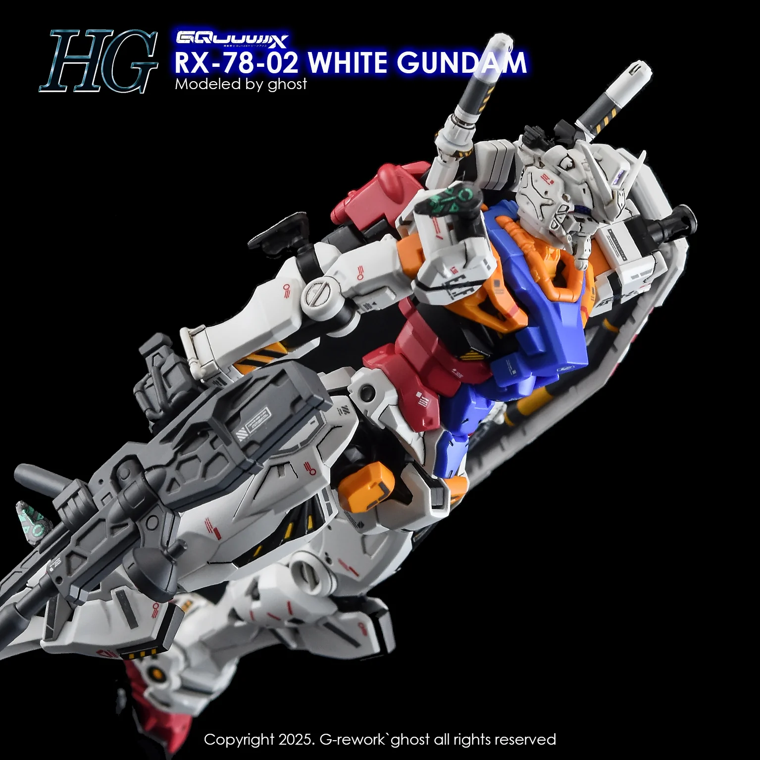 G-Rework Decal [HG] [GQX] WHITE GUNDAM - Image 12