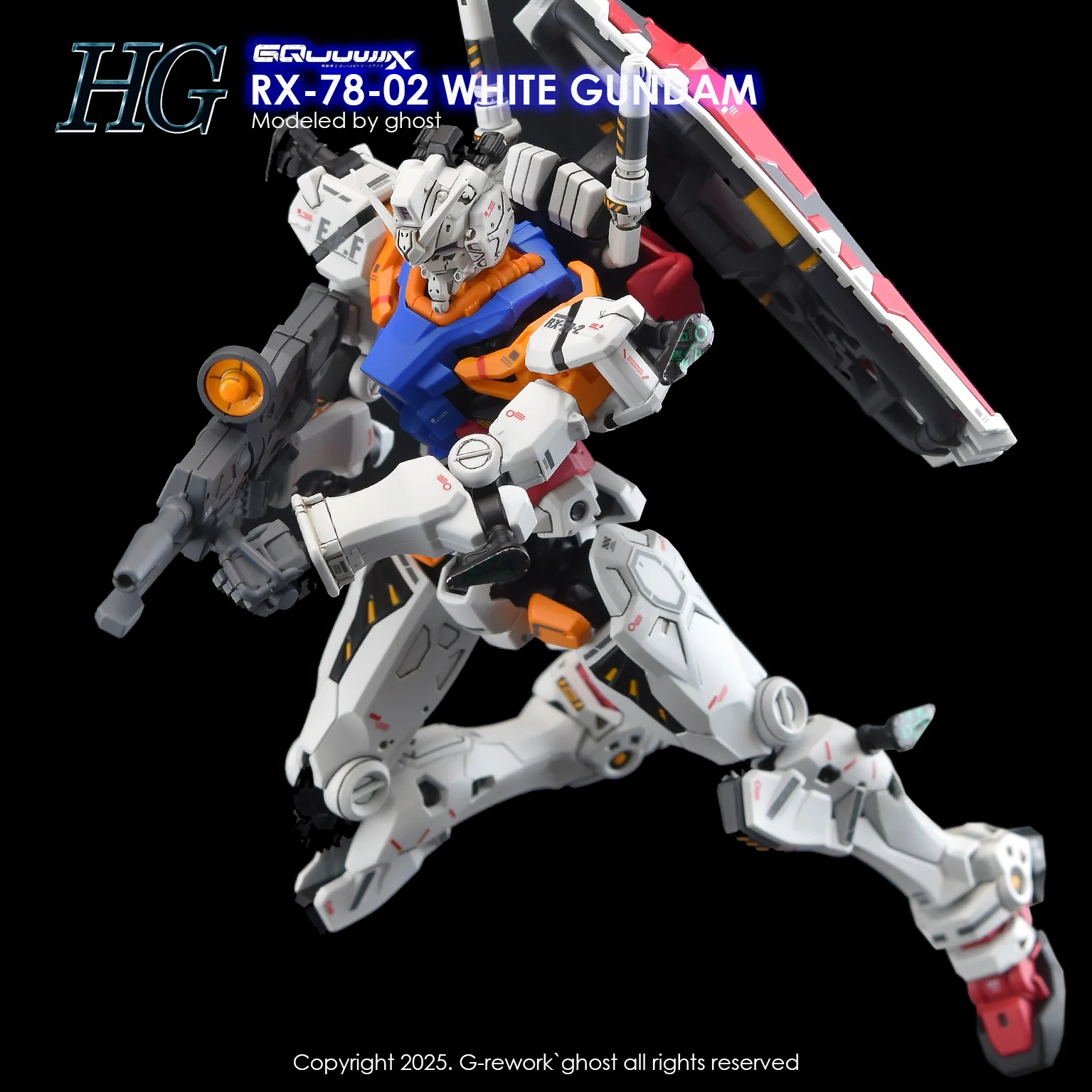 G-Rework Decal [HG] [GQX] WHITE GUNDAM - Image 14