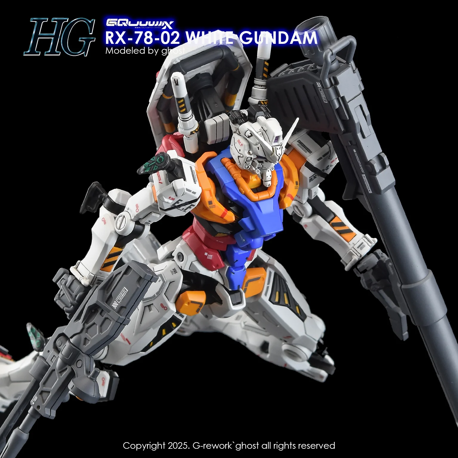 G-Rework Decal [HG] [GQX] WHITE GUNDAM - Image 15