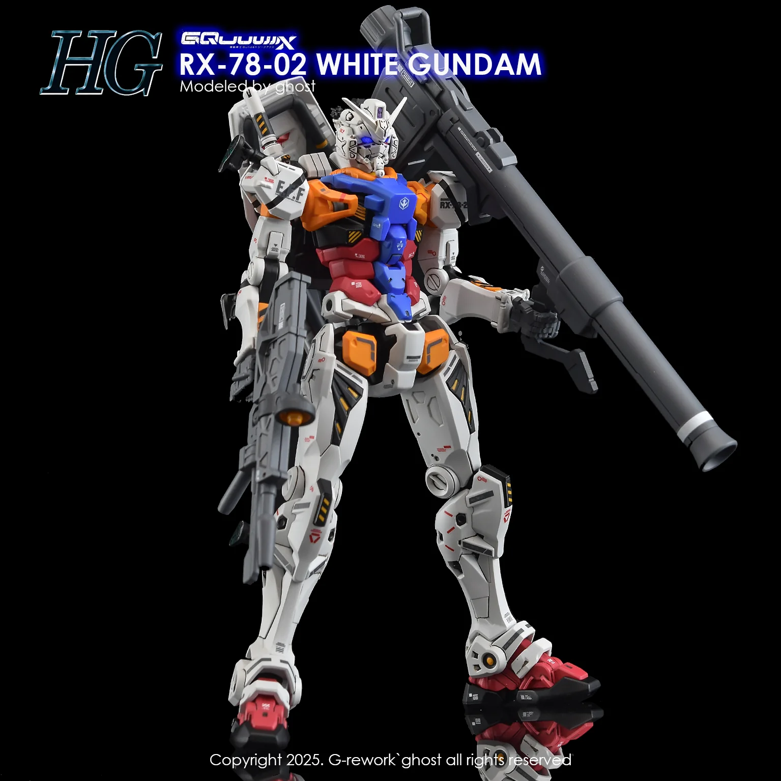 G-Rework Decal [HG] [GQX] WHITE GUNDAM - Image 16