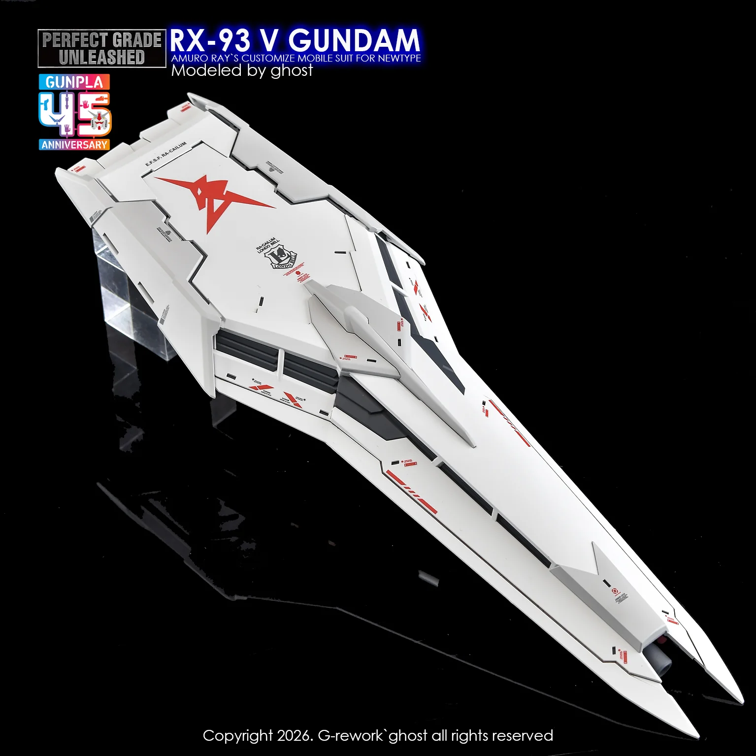 G-Rework Decal [PG] UNLEASHED RX-93 V GUNDAM - Image 15