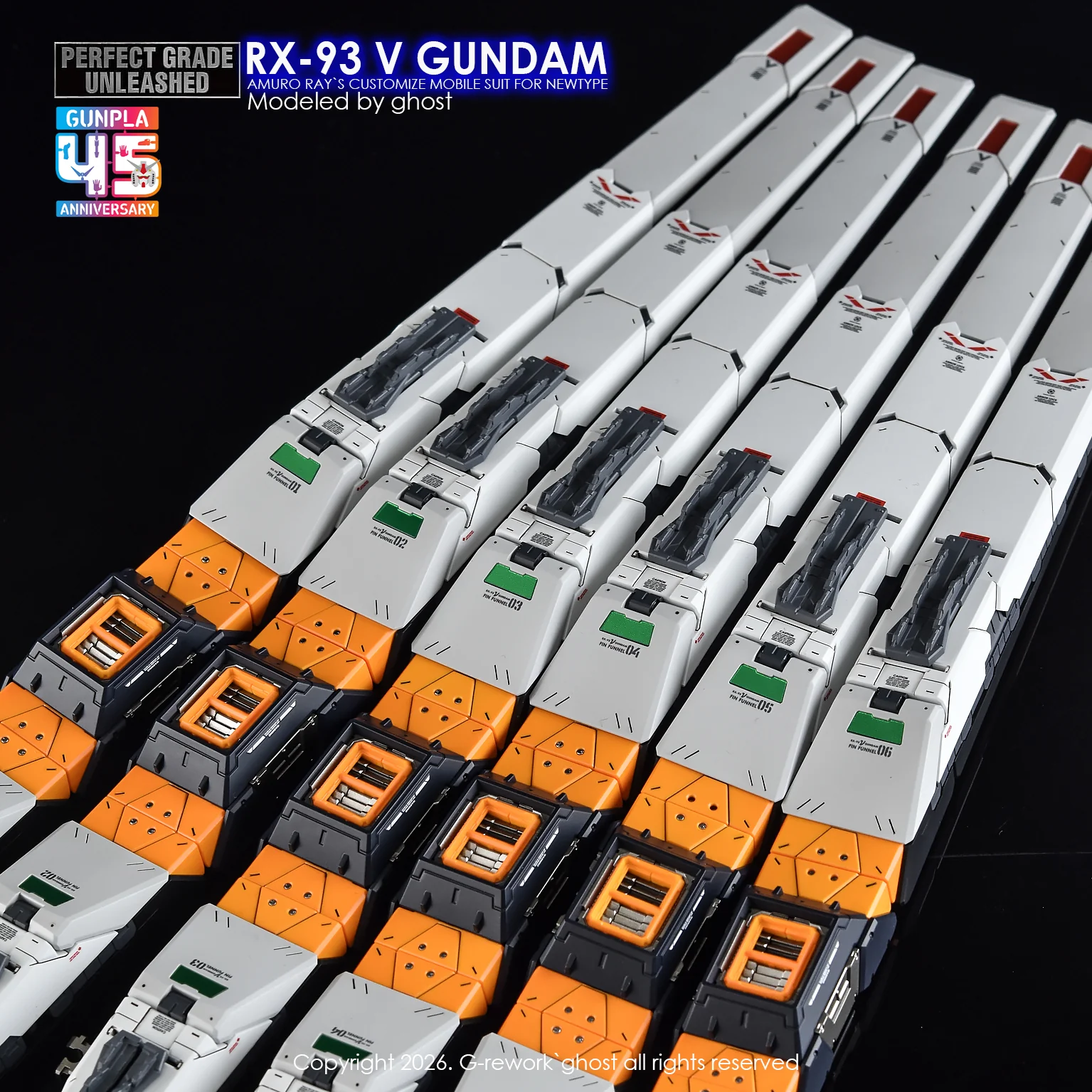 G-Rework Decal [PG] UNLEASHED RX-93 V GUNDAM - Image 21