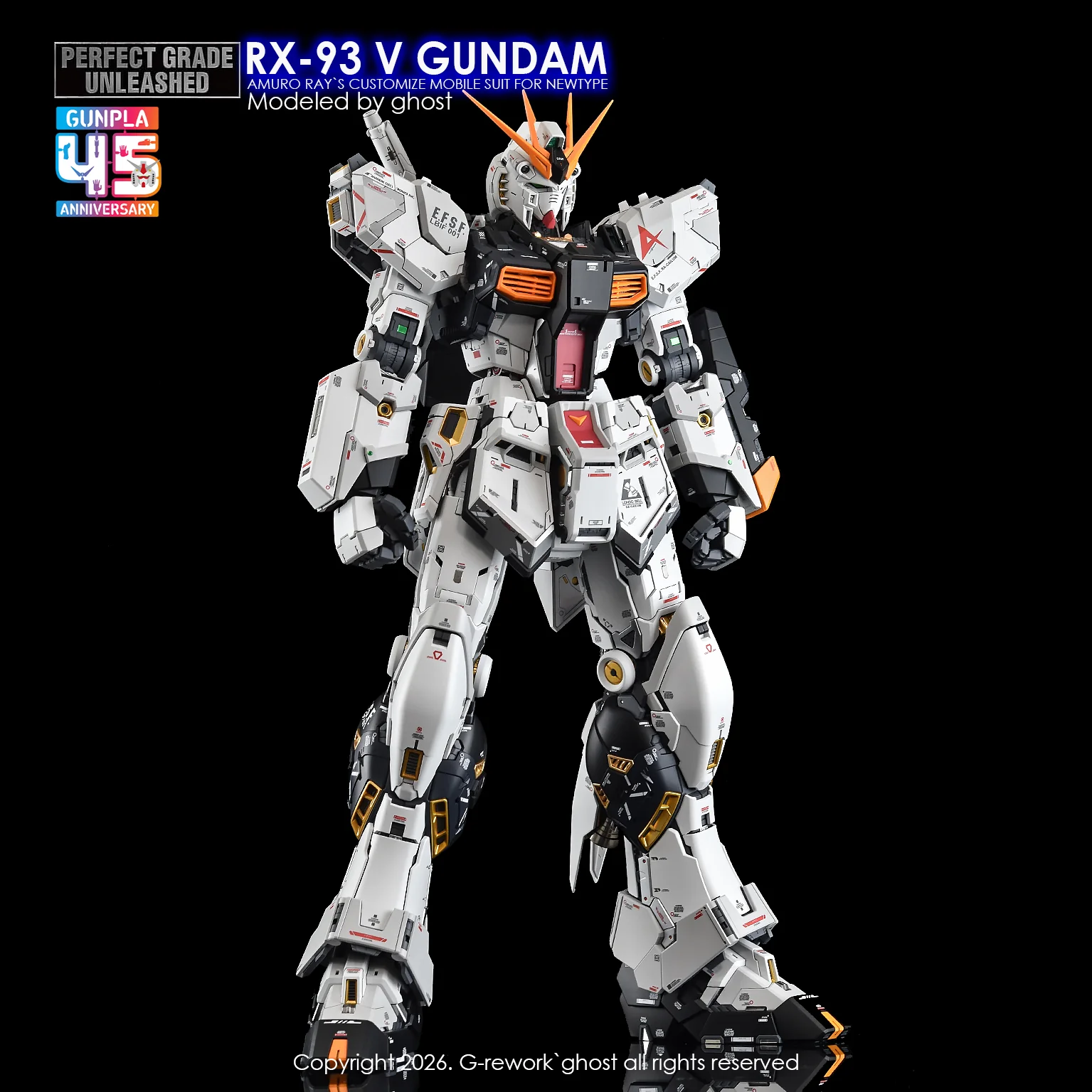 G-Rework Decal [PG] UNLEASHED RX-93 V GUNDAM - Image 23