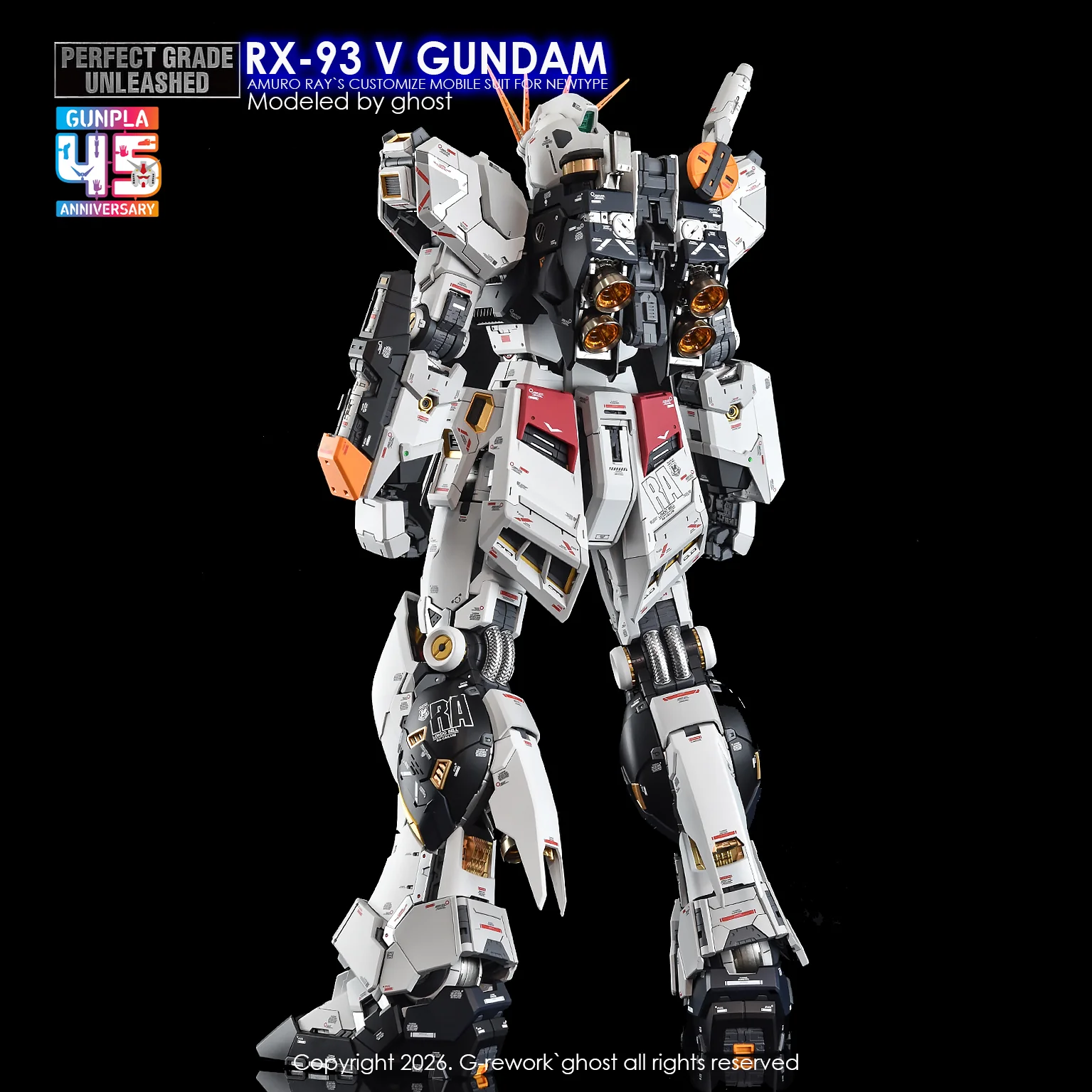 G-Rework Decal [PG] UNLEASHED RX-93 V GUNDAM - Image 24